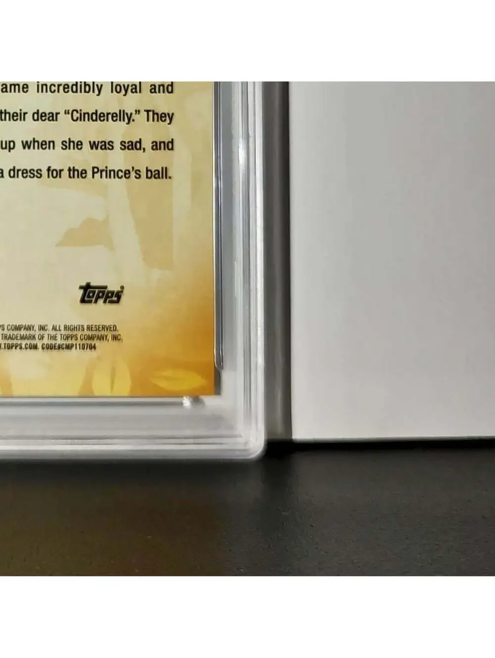 Jaq and Gus 2025 Topps Disney #FF-4 Furry Friends Card Cinderella PSA 8